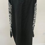 Roberto Cavalli Class Crepe Sable Zebra Floral print dress size 48 Photo 3