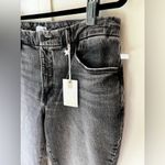 Good American Women’s NWT Good Curve Straight Denim Black Jeans Size 14 Photo 3
