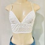 Urban Outfitters  out from under white lace strappy back bralette, size small Photo 8