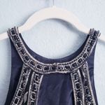 Ellie Wilde  Mon Cheri Black Embroidered Bellsleeve Cold Shoulder Gown Prom Dress Photo 12