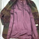 American Eagle Vintage  Wool Blend Southwestern Aztec‎ Dad Coat Jacket Womens Med Photo 5