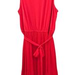 Lane Bryant red pleated dress, plus size 18/20, NWOT Photo 0