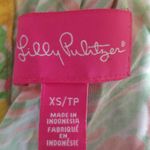 Lilly Pulitzer XS Floral Print Sleeveless V-Neck Romper Yellow Green Pink Lightw Photo 1