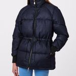 Bernardo Water Resistant Polyester Puffer Jacket Navy Womens Size Medium Photo 12