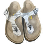 Viking Sandals Women's Size 9 White Camo Soft Footbed Sandals Photo 0