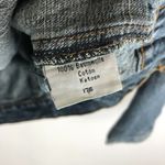 One by One Womens Denim Jacket Vintage Retro Trucker Medium Wash Fading US L Blue Size L Photo 3