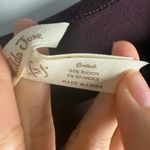 Matilda Jane Womens Class Reunion Jersey Dress Plum Size Medium Photo 8