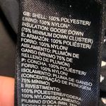 The North Face Donegal Print Black Womens Down Puffer Jacket Mid Length Coat Large Photo 5