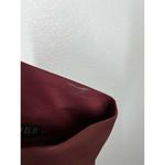 Level 99 Faux Leather Coated Legging Pant Red Photo 2