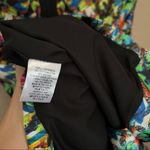 Milly  Multicolor Stained Glass Print Slim Sleeveless Sheath Dress 4 Photo 5