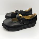 Wolky XW Motion Black Leather/Suede Mary Jane Flats Size 39‎ US 8.5 Portugal Photo 1