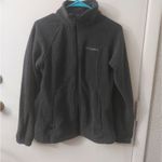 Columbia  Gray Long Sleeve Zip Up Jacket S Gorpcore Cozycore Slow Fashion Photo 2