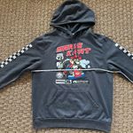 Nintendo  MarioKart Gaming Sweatshirt Hoodie Pullover Gray Size Medium Photo 4