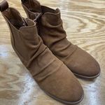 Softwalk Rockford Ankle Boots Women 9.5M Brown Suede Side Zip Cuban Heel Booties Photo 1