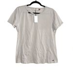 n:philanthropy NWT  Gray Cut-Out Short Sleeve Tee LARGE Photo 2