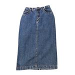 Jordache Vintage Basics High Waist Denim Skirt - Size S/10 Photo 2