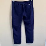 FIGS Scrub Set Yola Skinny Scrub Pants M Petite Catarina One-Pocket Top M Navy Photo 3