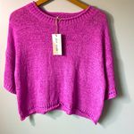 Very J NWT New In by  orchid knit SS sweater in size large. Photo 0