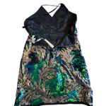 NWT Love and Other Things Multicolor Sequin Dress Photo 11