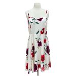 Old Navy White Floral Fit and Flare Cami Dress Size Medium Photo 1