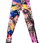 Free people movement floral colorful leggings s/p Orange Size undefined Photo 0