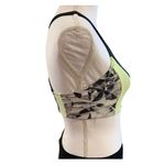 Athleta Women's 𝅺 black/green/gray high neck sports bra size xs Photo 3