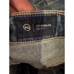 AG Adriano Goldschmied Jeans Women 27 Blue Mari Crop High Rise Slim Straight Photo 5