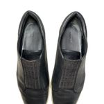 Vince Blair Black Leather Slip-On Sneakers Women’s 10 EU 40 Casual Shoes Photo 6