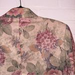 Alfred Dunner  STUNNER 🔥 Floral Blazer - Vintage 80’s Style in Pink and Cream Photo 12