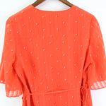 Cupcakes and Cashmere Mulholland Wrap Dress Orange Size L Orange Size L Photo 6