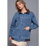 Active USA denim shirt jacket. S Photo 12