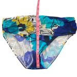 Be creative size 12 swim suit bottoms floral blue white yellow Photo 5