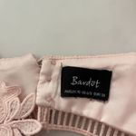 Bardot Botanica Lace Dress Womens Size 6 Pink Sleeveless Sheath Dress Wedding Photo 3