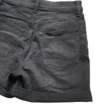 LC Lauren Conrad Women’s High Rise Cuffed Denim Shorts Size 2 Button Fly Stretch Photo 6