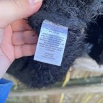 Caslon  BLACK MOCK NECK FUZZY SWEATER Photo 3