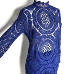 CHOiES New  Blue Lace Dress Medium Photo 7