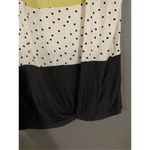 Maurice's Maurice’s 24/7 Colorblock Knot Front Detail Short Sleeve Alexander Shirt M Photo 4