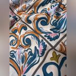 Sweaty Rocks Two Piece Boho Butterfly Sleeve Shirt and Shorts Set size Large Blue Photo 8