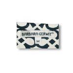 Barbara Gerwit Black White Geometric Print Tunic Top Mod Retro Resort Sz Medium Photo 4