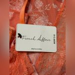 French affair  NWT Babydoll gown with lace. Size small color Peach Echo Photo 5