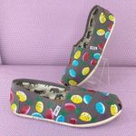 Toms Haiti Artists Collective Pineapple Print Canvas Slip On Gray Multi 8 Photo 0