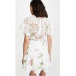 Saylor Robbie Dress Floral White Mini Size XS Photo 3