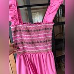 Strut & Bolt  smocked maxi dress tiered ruffles flutter embroidered stitching nap Photo 2