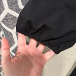 Kate Spade Black Ponte Knit Puff Sleeve Mini Dress Flared Skirt Women's Small Photo 2