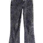 Frame Le Crop Mini Boot Cut Jean in Rockstar Black Acid Wash Size 23 Photo 2