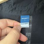 Old Navy  Black Maternity Midi Collared Long Sleeve Shirt Dress Size Large Photo 8