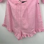 Majorelle  Pink Ruffle Jumpsuit Photo 9