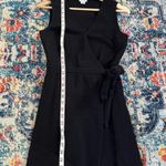 J.Crew J by Pointe black mini wrap dress Photo 8