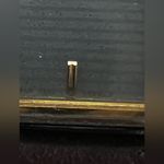 Seiko Vintage Ladies Watch Rare Striped Gray Dial Two-Tone Case Leather Strap Photo 7