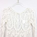 Jen's Pirate Booty NWT • FREE PEOPLE • Sheer Cream Lace Dress Sz XS Photo 3